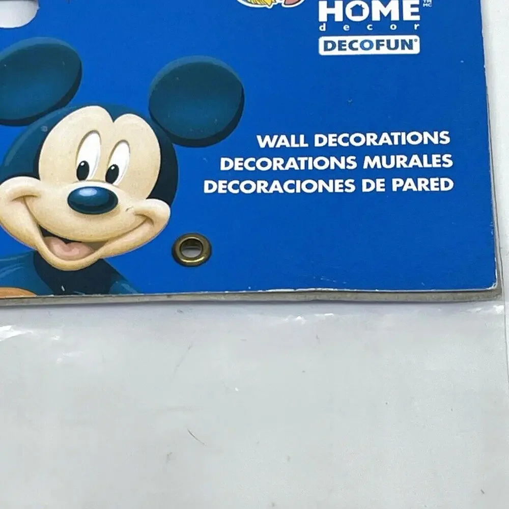 Sandylion Mickey Mouse Foam Wall Stickers Decorations Disney 2006 RARE‎